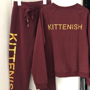 Sold - Two piece sweatsuit